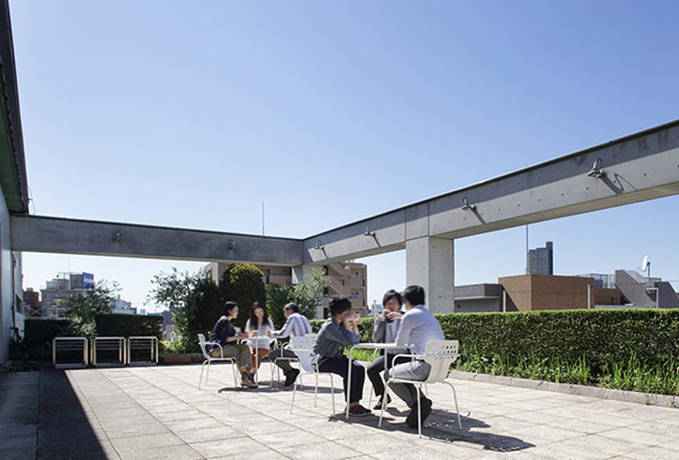東京本社 屋上
